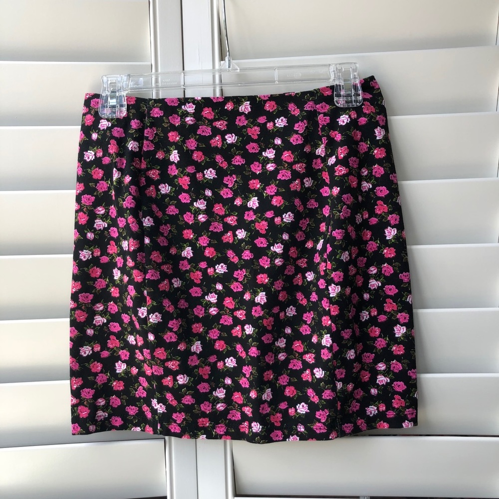 Floral Betsy Johnson tube skirt